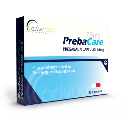 Pregabalin Capsules (box of 30 capsules)