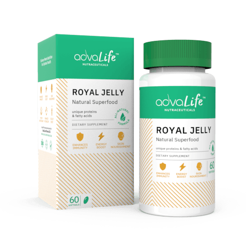 Royal Jelly Capsules (1 box and 1 bottle)