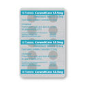 Comprimés de Carvédilol (blister de 10 comprimés)