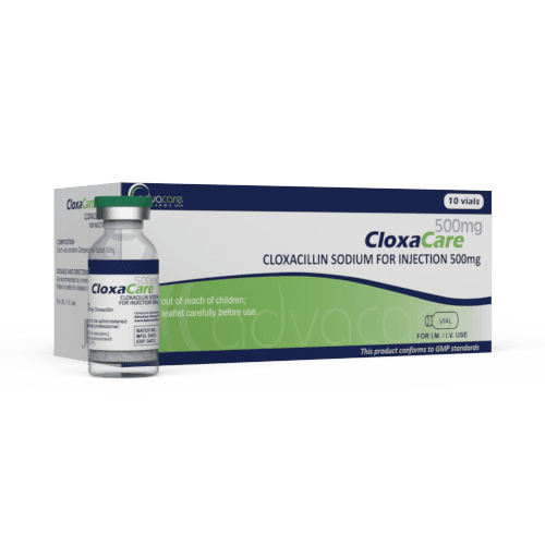 Cloxacillin Sodium for Injection (1 box and 1 vial)