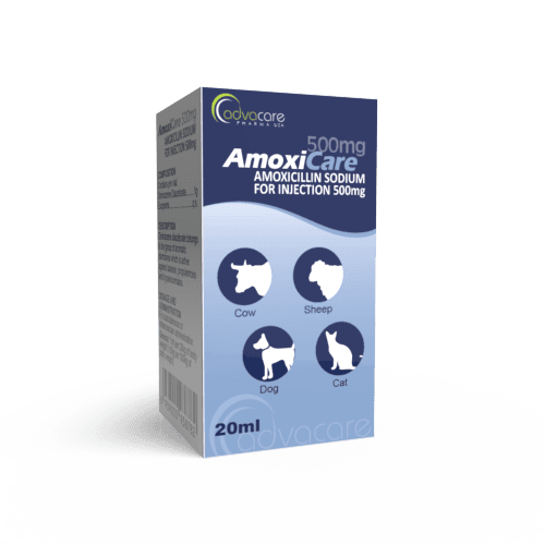 Amoxicilina Sódica para Inyección (caja de 1 vial)