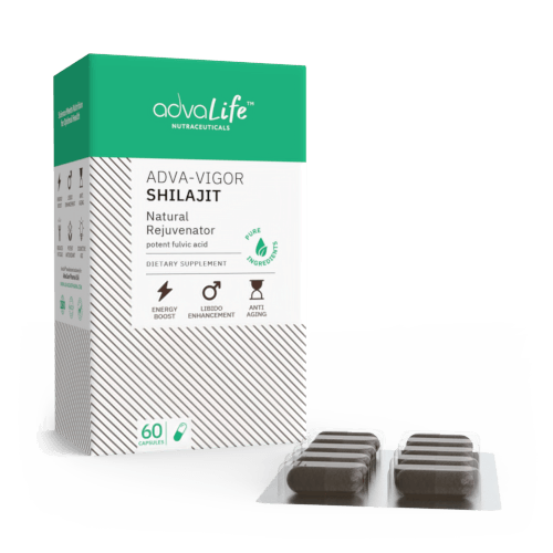 Cápsulas de Shilajit (1 caja y 1 burbuja)