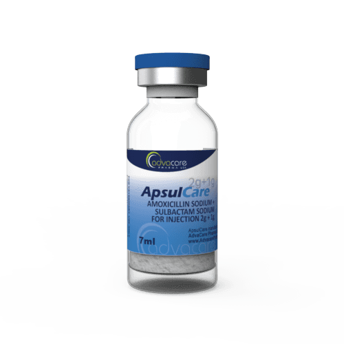 Amoxicillin Sodium + Sulbactam Sodium for Injection (1 vial)