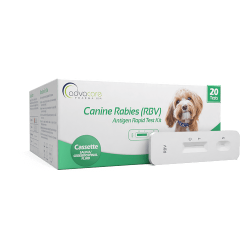 Canine Rabies (RBV) Test Kit (box of 20 diagnostic tests)