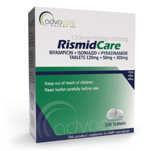 Comprimidos de Rifampicina + Isoniazida + Pirazinamida (caja de 100 comprimidos)
