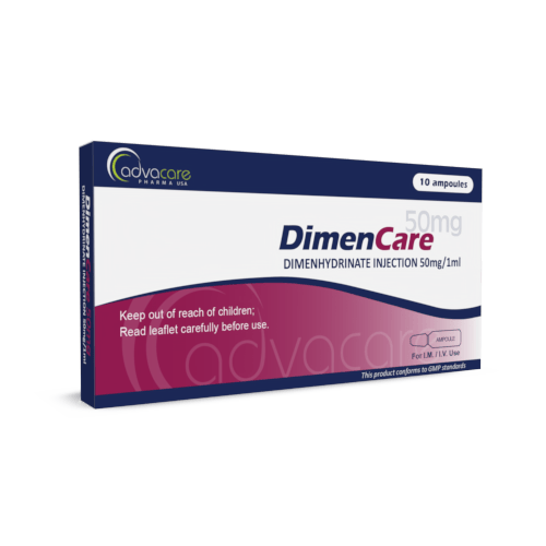 Dimenhydrinate Injection (box of 10 ampoules)