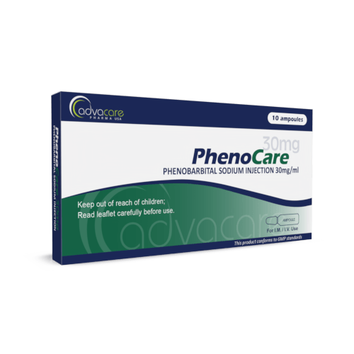 Phenobarbital Sodium Injection (box of 10 ampoules)