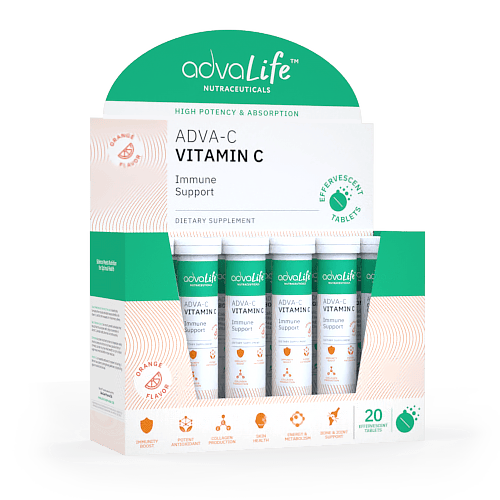 Vitamin C Effervescent Tablets (box of 12 tubes)