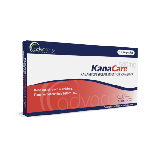 Kanamicina Sulfato Inyección (caja de 10 ampollas)