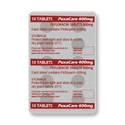 Pefloxacin Tablets (blister of 10 tablets)