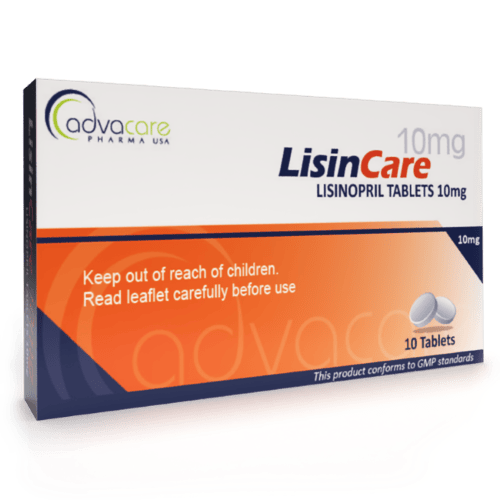 Lisinopril Tablets (box of 10 tablets)