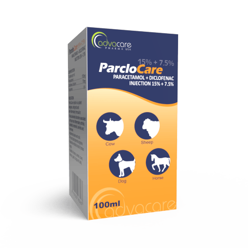 Paracetamol + Diclofenaco Inyección (caja de 1 vial)