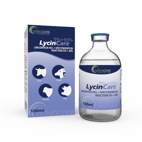 Lincomycin HCl + Spectinomycin Injection (1 box and 1 vial)