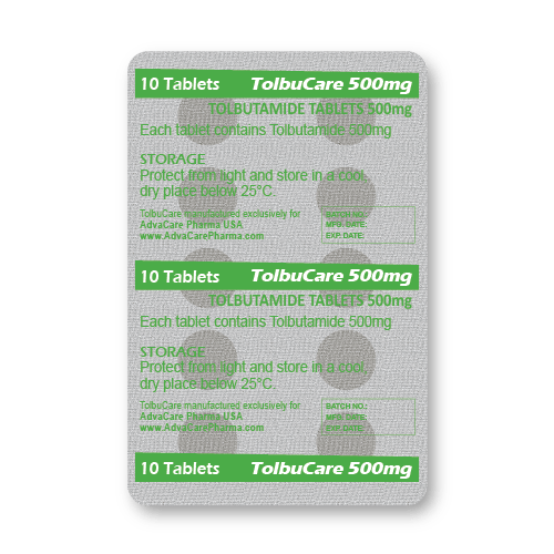 Tolbutamida Comprimidos (blister de 10 comprimidos)