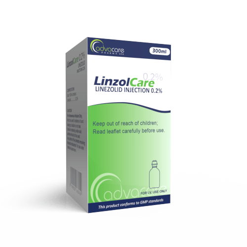 Linezolid Inyección (caja de 1 botella)