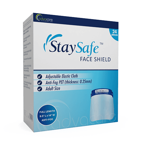 Face Shield (box of 24 pieces)