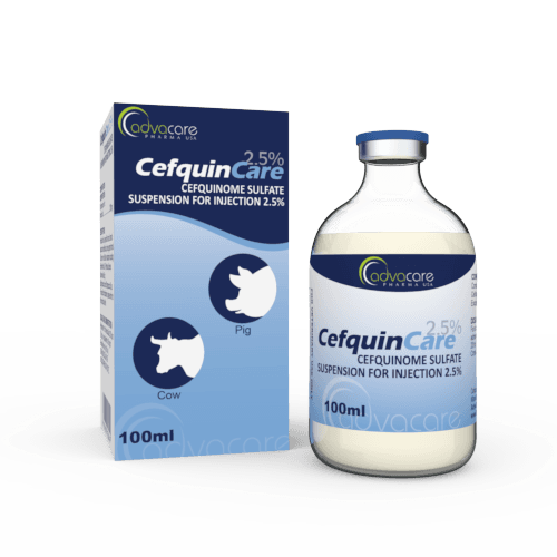 Suspensión Inyectable de Cefquinome Sulfato (1 caja y 1 frasco)