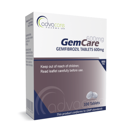 Comprimidos de Gemfibrozilo (caja de 100 comprimidos)