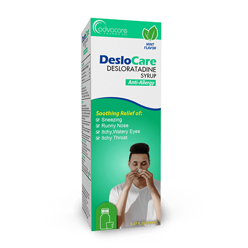 Sirop de Desloratadine (boîte de 1 flacon)