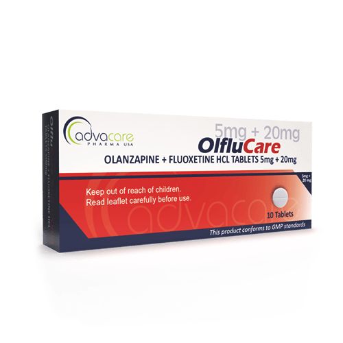 Olanzapine + Fluoxetine HCL Tablets (box of 10 tablets)