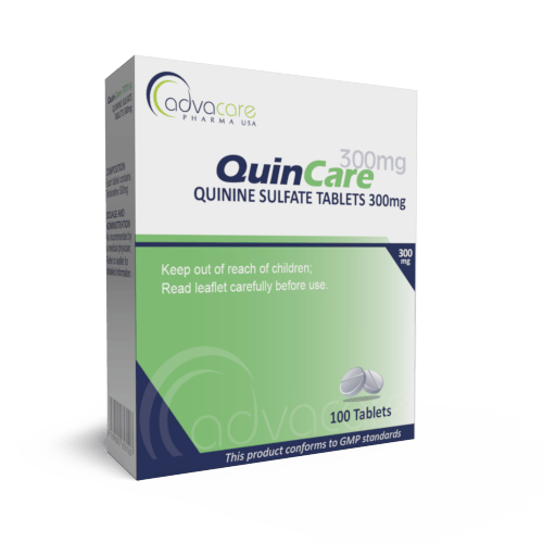 Quinine Sulfate Tablets (box of 100 tablets)