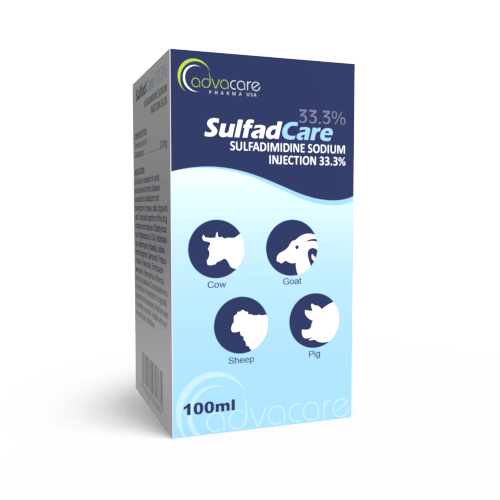 Sulfadimidina Sódica Inyección (caja de 1 vial)