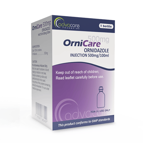 Ornidazole Injection (carton de 1 bouteille)