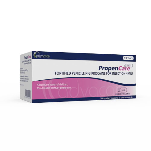 Penicilina G Procaína Fortificada para Inyección (caja de 10 viales)