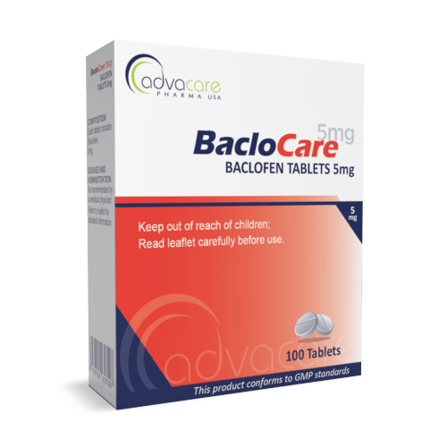 Baclofen Tablets (box of 100 tablets)