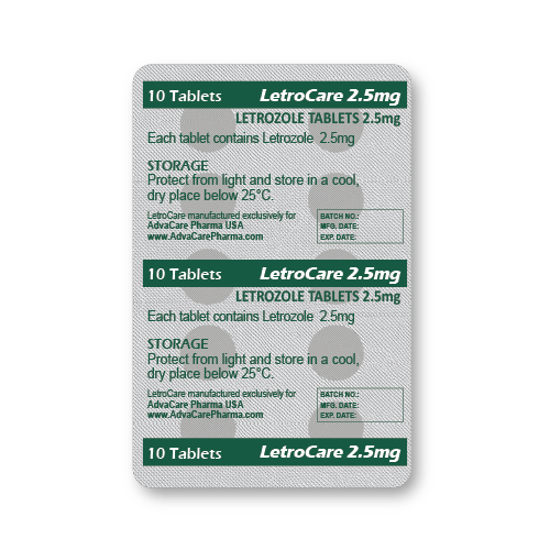 Letrozole Tablets (blister of 10 tablets)