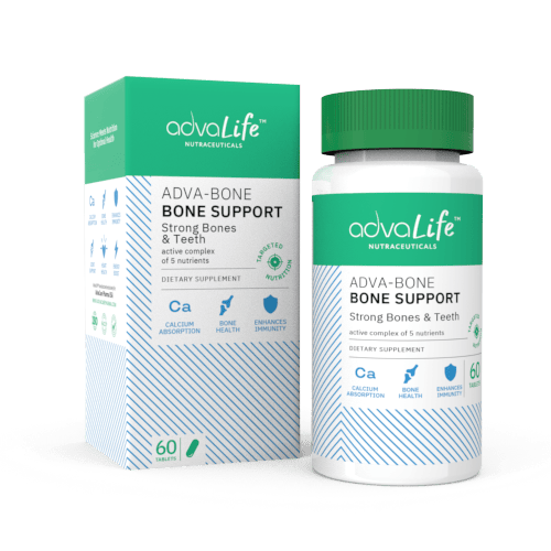 Bone Support Tablets (1 box and 1 bottle)