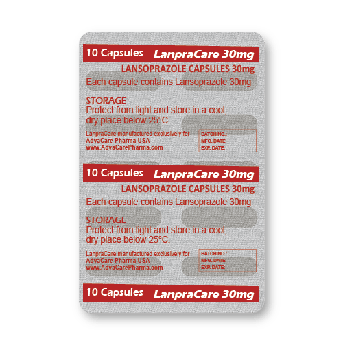Cápsulas de Lansoprazol (blíster de 10 cápsulas)