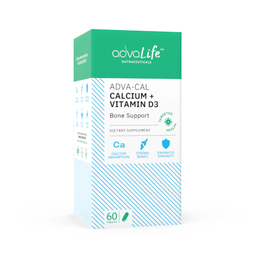 Comprimidos de Calcio + Vitamina D3 (caja de frasco)