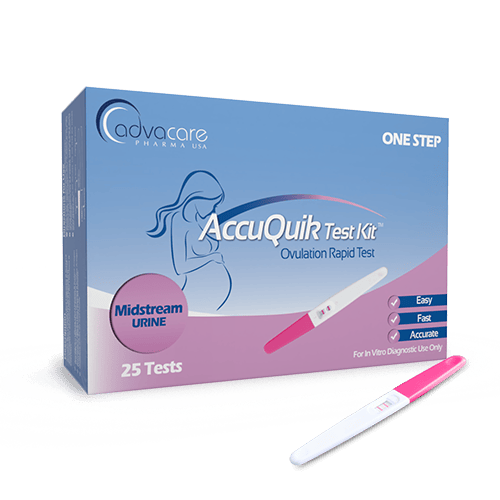 Kit de test d'ovulation Midstream (boîte de 25 kits)