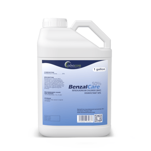 Benzalkonium Chloride (BAC) Disinfectant (1 bottle)