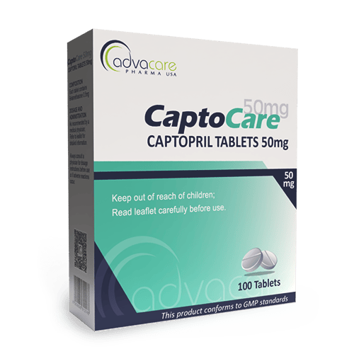 Captopril comprimé (boîte de 100 comprimés)