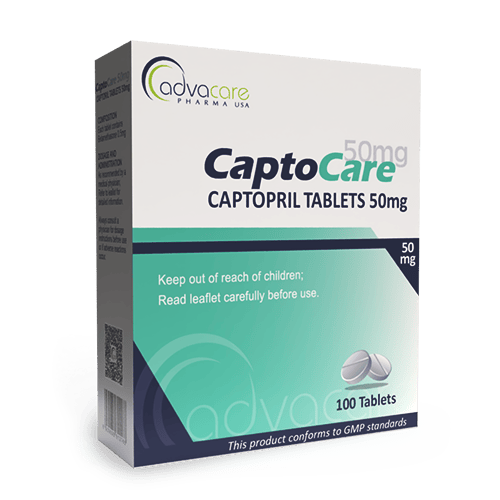 Captopril Comprimido (caja de 100 comprimidos)