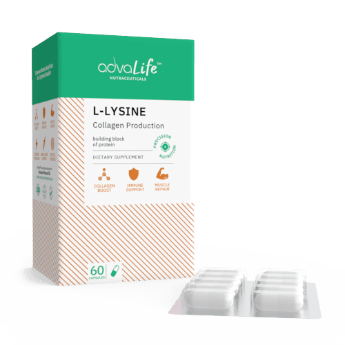Comprimés de L-Lysine (1 boîte et 1 blister)