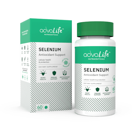 Selenium Tablets (1 box and 1 bottle)