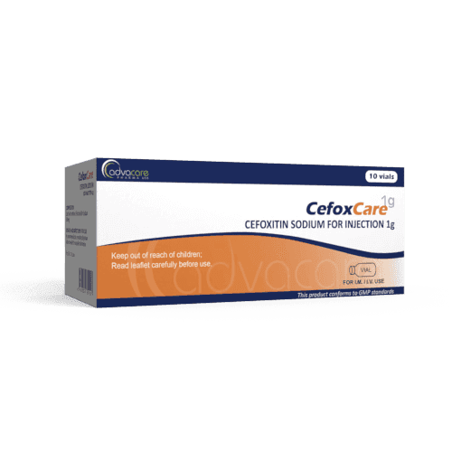 Cefoxitina Sódica para Inyección (caja de 10 frascos)