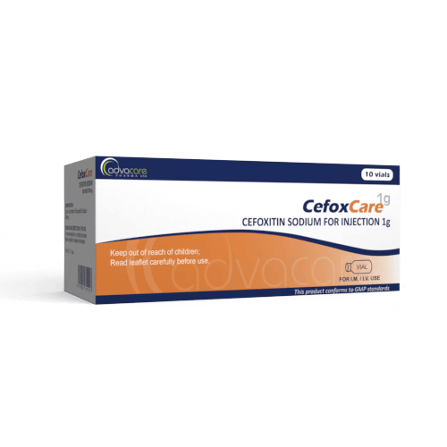 Cefoxitina Sódica para Inyección (caja de 10 frascos)