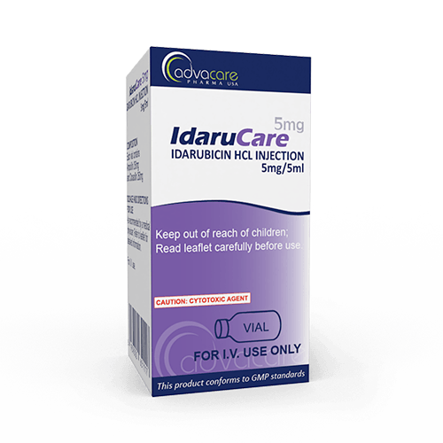 Idarubicine HCL Injection (boîte de 1 flacon)