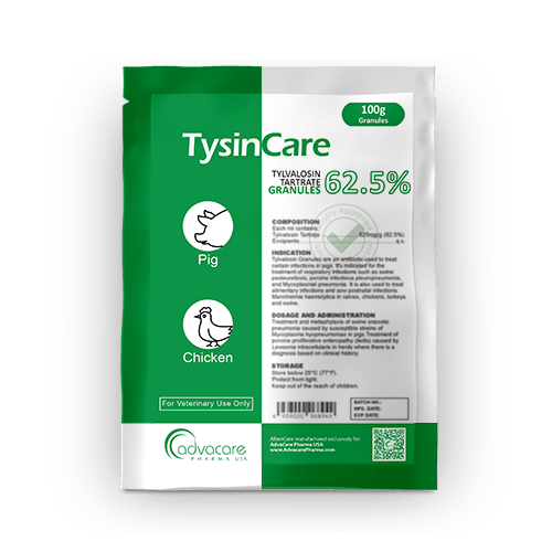 Tylvalosin Tartrate Granules (1 bag)