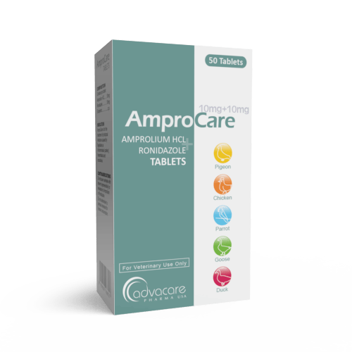 Amprolio HCL + Ronidazol Comprimidos (caja de 50 comprimidos)