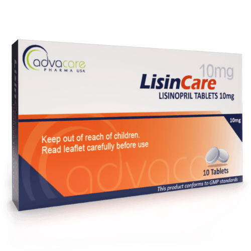 Lisinopril Tablets (box of 10 tablets)