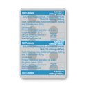 Comprimés de Sulfaméthoxazole + Trimetoprime (blister de 10 comprimés)