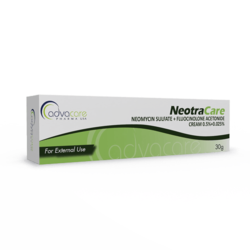 Neomycin Sulfate + Fluocinolone Acetonide Cream (box of 1 tube)