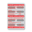 Cápsulas de Paracetamol + Ibuprofeno (blíster de 10 cápsulas)