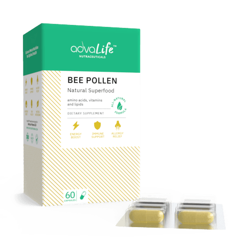 Capsules de Pollen d'Abeille (1 boîte et 1 blister)