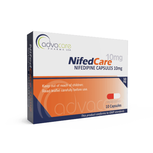 Capsules de Nifédipine (boîte de 10 capsules)